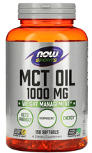 NOW Foods MCT Oil 1000 mg 150 soft gel Масло МСТ