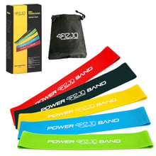 4FIZJO Mini Power Band резинка для фитнеса 5 шт 1-20 кг (4FJ1110)