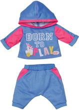 Набор одежды для куклы BABY born - Спортивный костюм (на 43 cm, голубой)