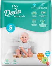 Подгузники Dada Extra Soft Junior 5 детские 11-25кг 39шт/уп (4823071646429)