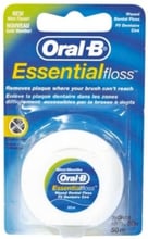 Oral-B Зубная нить Essential Floss Вощеная 50 м