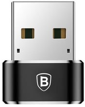 Baseus Adapter USB to USB-C Female Black (CAAOTG-01)