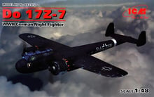 Немецкий ночной истребитель Do 17Z-7 WWII night fighter (ICM48245)
