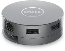 Dell Adapter DA305 6in1 USB-C to USB-C+DisplayPort+2хUSB+HDMI+RJ45 Grey (470-AFKL)
