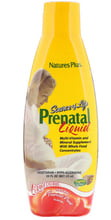 Nature's Plus Prenatal Liquid Natural Tropical Fruit Flavor Мультивитамины для беременных 887.1 мл
