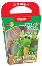 Масса для лепки Paulinda Super Dough Cool Dragon Дракон зеленый (PL-081378-13)