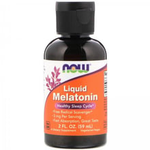 Now Foods Liquid Melatonin 2 fl oz (59 ml)