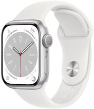 Apple Watch Series 8 41mm GPS Silver Aluminum Case with White Sport Band (MP6K3, MP6L3) Approved Витринный образец