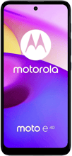 Смартфон Motorola Moto E40 4/64 GB Carbon Grey Approved Вітринний зразок