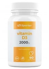 Sporter Vitamin D3 2000 ME Витамин Д3 90 мягких капсул