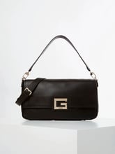 Жіноча сумка через плече Guess Brightside Large Shoulder Bag чорна (HWJG7580200-BLA)