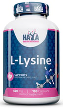 Haya Labs L-Lysine 500 мг Лізин 100 капсул