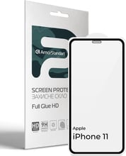 Armorstandart Tempered Glass Full Glue HD Black для iPhone 11 (ARM65995)