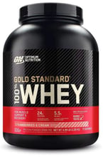 Optimum Nutrition 100% Whey Gold Standard 2270 g / 73 servings / Strawberry Cream