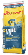 Сухий корм для малоактивних собак Josera Light & Vital Adult з куркою 900 г (4032254745297)