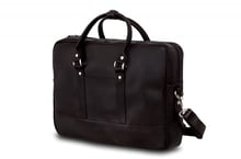 Solier Leather Bag DarkBrown (S04DarkBrown) for MacBook Pro 15"
