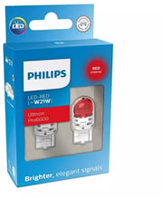 LED лампа Philips W21W LED red Ultinon Pro6000 SI 12V (11065RU60X2)