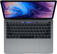 Apple MacBook Pro 13 Retina Space Gray with Touch Bar Custom (Z0W4000RG) 2019