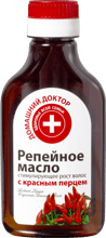 Домашний Доктор Репейное масло стимулирующее рост волос 100 ml
