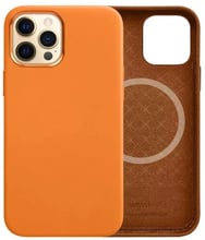 WIWU Leather Magnetic Case Brown for iPhone 13