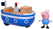 Игровой набор Peppa - Корабль дедушки Пеппы (корабль, фигурка Джорджа)