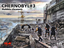 Набор фигурок ICM Чернобыль #3. Ликвидаторы (ICM35903)