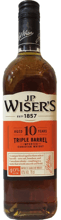 Виски J.P. Wiser's "Tripple Barrel" 10 Aged Years 40 % 0.7 л (STA5000299613054)