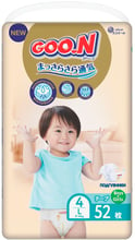 Подгузники GOO.N Premium Soft для детей 9-14 кг, 4 (L), 52 шт