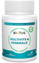Biotus Multivits & Minerals Мультивитамины и минералы 60 таблеток