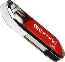 Mibrand 64GB Aligator Red USB 2.0 (MI2.0/AL64U7DR)