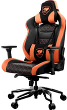 Кресло Cougar черное с оранжевым Armor TITAN PRO