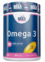 Haya Labs Omega 3 1000 mg 200 soft gel / 200 servings
