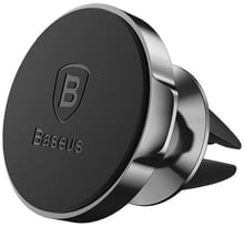 Baseus Car Holder Magnetic Small Ears Air Vent Black (SUER-A01)
