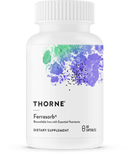Thorne Research Ferrasorb 60 Caps Строительная формула крови