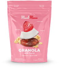 Гранола Muesli Mania Granola with fruits с фруктами 300 г (4820220140630)