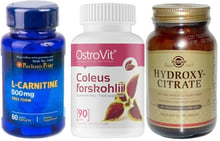 Набор Биологически Активных Добавок для похудения (Hydroxy-Citrate + Carnitine + Forskohlii)