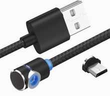 XOKO USB Cable to microUSB Magneto Game 1m Black (SC-375m MGNT-BK)
