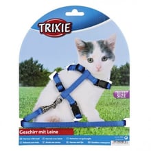 Поводок+шлея Trixie для котят цветная 23-32см 8мм (4011905041827)
