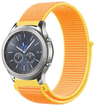 BeCover Nylon Style Yellow for Xiaomi iMi KW66/Mi Watch Color/Haylou LS01/Watch S1 Active (705887)