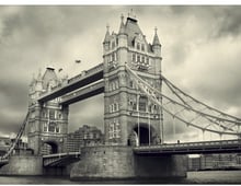 Фотокартина на полотне Pyramid International Tower Bridge London 60х80 см (WDC41573)