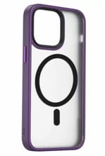 WIWU Magnetic Colorful Series Purple для iPhone 15 Pro (FGG-011)