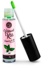 Блеск для губ с эффектом вибрации Secret Play - LIP GLOSS Vibrant Kiss Mint, 6 грамм