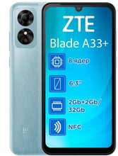 ZTE Blade A33 Plus 2/32GB Blue (UA UCRF)