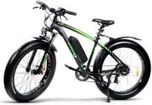Электровелосипед GreenGo Bruiser Black Green