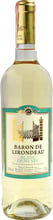 Вино Baron de Lirondeau біле напівсухе Castel 0.75л (PRA3107874906159)