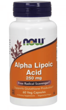NOW Foods Alpha Lipoic Acid 250 mg 60 cap
