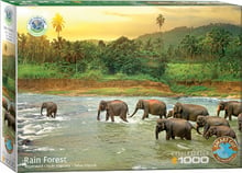 Пазл Eurographics Тропический лес. Серия Спасем нашу планету, 1000 элементов (6000-5540)