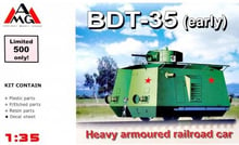 Модель AMG Models Тяжелая бронедрезина БДТ-35, 2 МВ (AMG35407)
