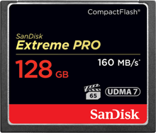 SanDisk 128GB CompactFlash Extreme Pro (SDCFXPS-128G-X46)