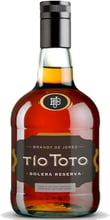 Бренді Brandy de Jerez Tío Toto Solera Reserva 0.7л (WHS8412449110738)